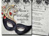 Masquerade Ball Birthday Party Invitations 50th Birthday Masquerade Party Invitation Masquerade Invite