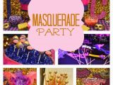 Masquerade Birthday Party Decorations Masquerade Birthday Party