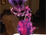 Masquerade Birthday Party Decorations Masquerade Centerpieces Tall Mask Centerpiece Sweet