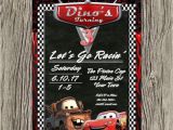 Mater Birthday Invitations Best 25 Cars Birthday Invitations Ideas On Pinterest