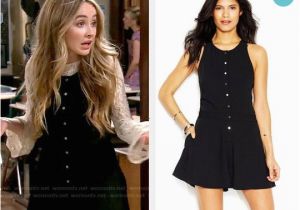 Maya S Birthday Girl Meets World Maya S Black button Front Romper On Girl Meets World