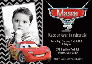 Mcqueen Birthday Invitation Cards Lightning Mcqueen Birthday Card Free Printable First