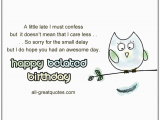 Mean Happy Birthday Quotes Free Belated Birthday Cards Happy Belated Birthday