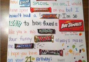 Meaningful 21st Birthday Gifts for Boyfriend 17 Best Images About Candy Bar Cards On Pinterest Candy