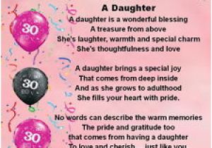 Meaningful 30th Birthday Gifts for Him 30th Birthday Quotes for Daughter Quotesgram