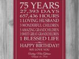 Meaningful 60th Birthday Gifts for Husband 55 Best 75th Birthday Party Ideas Images On Pinterest