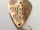 Meaningful Birthday Gifts for Husband Hooked On You Fishing Lure Custom Men From Candtcustomlures On