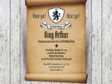 Medieval Birthday Invitations Medieval Birthday Invitation Wording