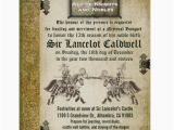 Medieval Birthday Invitations Medieval Renaissance Birthday Wedding Invitation Zazzle Com