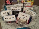 Memorable 40th Birthday Ideas Inside the Turning 40th Birthday Gift Basket My Friend