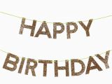 Meri Meri Happy Birthday Banner Gold Birthday Banner Large Meri Meri Happy Birthday Garland