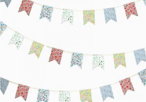 Meri Meri Happy Birthday Banner Liberty Party Garland Meri Meri Floral Banner toot Sweet