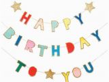 Meri Meri Happy Birthday Banner Meri Meri Happy Birthday Banner Happy Birthday Mini Garland