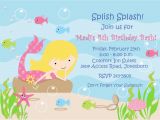 Mermaid Birthday Invitations Free Printable 8 Best Images Of Free Printable Mermaid Invitation