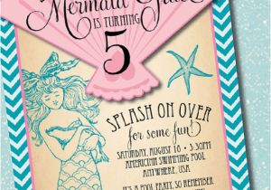 Mermaid themed Birthday Invitations 14 Awesome Little Mermaid Birthday Party Ideas Birthday