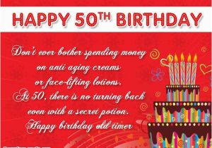 Message for 50th Birthday Card Happy 50th Birthday Images Best 50th Birthday Pictures