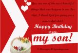 Message for son S Birthday Card Birthday Wishes for son 365greetings Com