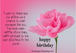 Message Of Birthday Girl Birthday Wishes for Girlfriend 365greetings Com