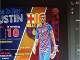 Messi Birthday Invitations 25 Best Ideas About Messi Birthday On Pinterest