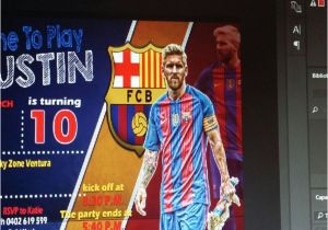 Messi Birthday Invitations 25 Best Ideas About Messi Birthday On Pinterest