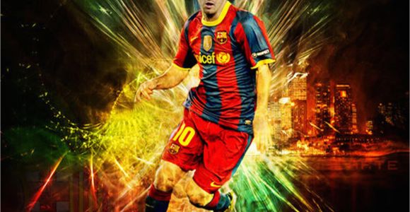 Messi Birthday Invitations Personalised Lionel Messi Birthday Card