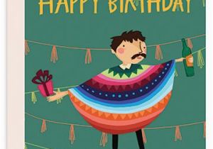 Mexican Birthday Greeting Cards Funny Mexican themed Happy Birthday Greeting Card for
