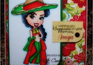 Mexican Birthday Greeting Cards Scrappers Creative Corner December 2012