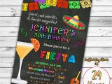 Mexican themed Birthday Invitations Fiesta Birthday Invitation Mexican Invitation Mexican