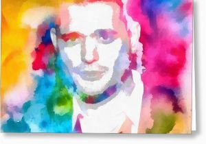 Michael Buble Birthday Card Michael Buble Greeting Cards for Sale