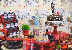 Michael Jackson Birthday Decorations Kara 39 S Party Ideas Michael Jackson Birthday Party Kara 39 S