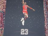 Michael Jordan Birthday Card Michael Jordan Chicago Bulls Poster 23 50th Birthday Art