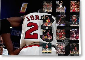 Michael Jordan Birthday Card Michael Jordan Greeting Cards Fine Art America