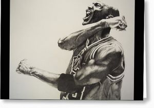 Michael Jordan Birthday Card Michael Jordan Greeting Cards Fine Art America