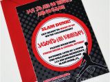 Michael Jordan Birthday Invitations Air Jordan Birthday Party Invitation You Print Jumpman