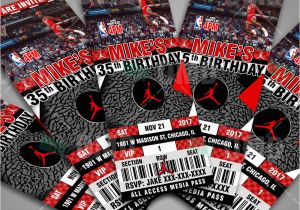 Michael Jordan Birthday Invitations Air Jordan Invitations International College Of