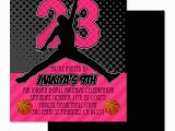 Michael Jordan Birthday Invitations Eccentric Designs by Latisha Horton Air Jordan Birthday