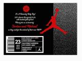 Michael Jordan Birthday Invitations Jordans and Babies On Pinterest