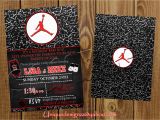 Michael Jordan Birthday Invitations Michael Jordan Baby Shower or Birthday by Uniquedesignzzz