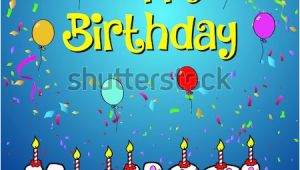 Michaels Happy Birthday Cake Banner Happy Birthday Paul Stock Vector 617238185 Shutterstock