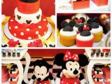 Mickey and Minnie Birthday Decorations Kara 39 S Party Ideas Mickey Minnie Mouse themed Birthday Party
