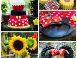 Mickey and Minnie Birthday Party Decorations Kara 39 S Party Ideas Mickey Minnie Mouse Sunshine soiree