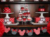 Mickey and Minnie Birthday Party Decorations Mickey Minnie Mouse Party Lillian Hope Designs