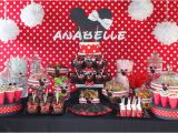 Mickey and Minnie Birthday Party Decorations Minnie Mouse themed Birthday Party Celebration Disney