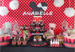 Mickey and Minnie Birthday Party Decorations Minnie Mouse themed Birthday Party Celebration Disney