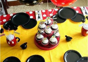 Mickey and Minnie Mouse Birthday Decorations Cute Minnie Mouse Party Ideas for Kids Hative