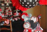 Mickey and Minnie Mouse Birthday Decorations Kara 39 S Party Ideas Mickey Minnie Mouse themed First