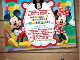 Mickey and Minnie Twin Birthday Invitations You Choose Mickey Minnie Twins Birthday Invitation Twins