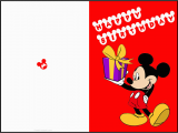 Mickey Mouse Birthday Greeting Cards Free Printable Mickey Mouse Birthday Cards Luxury