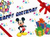 Mickey Mouse Birthday Greeting Cards Mickey Mouse Birthday Quotes Quotesgram
