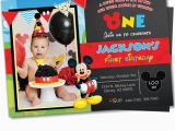 Mickey Mouse Birthday Invitations Walmart Mickey Mouse Invitation Mickey Mouse Clubhouse Invite